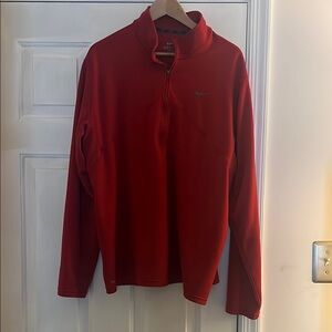Nike Red Lightweight Shirt Jacket